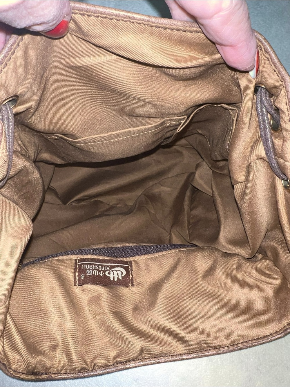 Boho Chic Embroidered Fringe Backpack - Picture 10 of 11